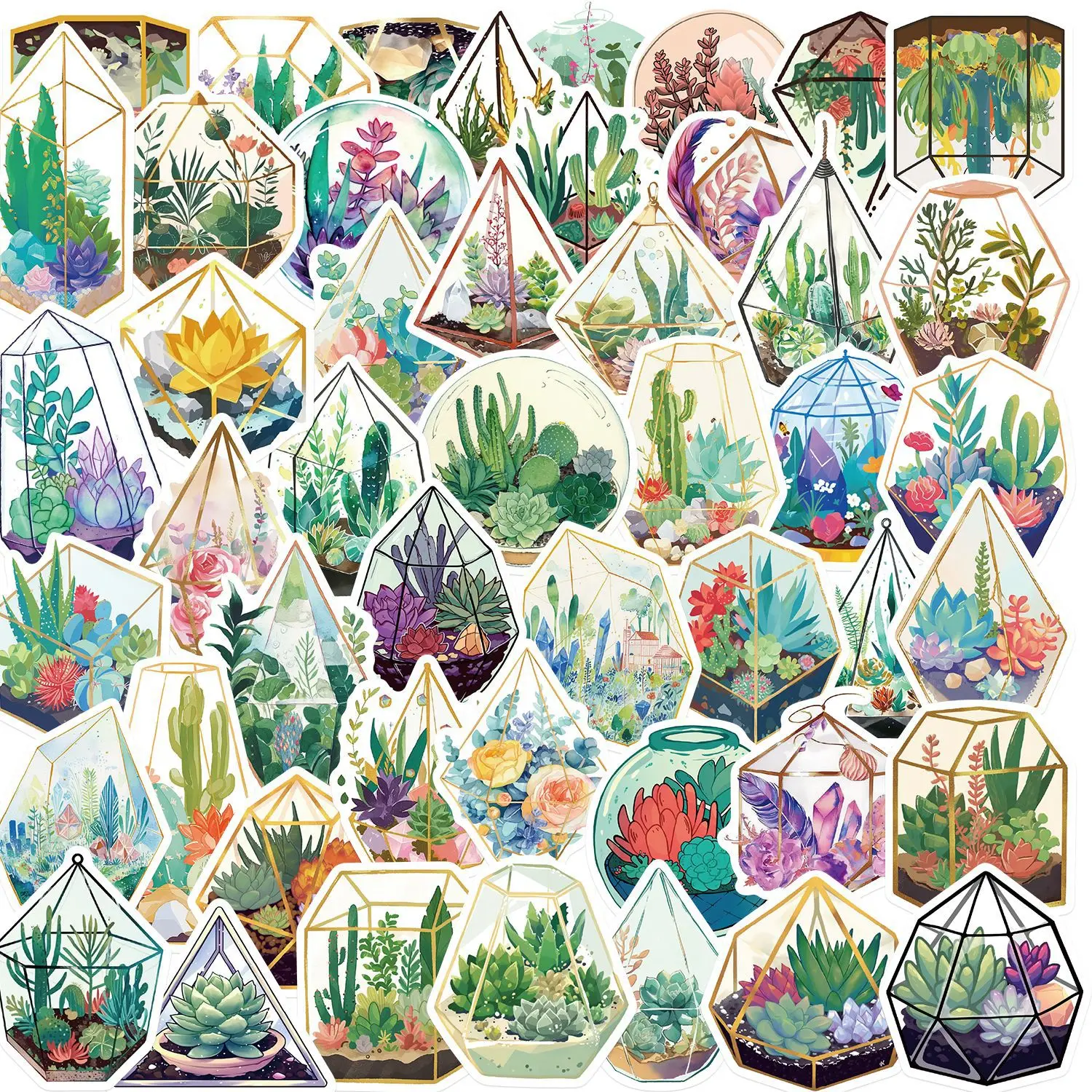 50Pcs Cartoon Glass House Series Stickers Suitcase Phone Case Water Bottle Waterproof Decoration Diy Sticker Packs
50Pcs Cartoon Glass House Series Stickers Suitcase Phone Case Water Bottle Waterproof Decoration Diy Sticker Packs