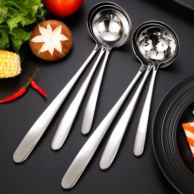 304 Stainless Steel Hot Pot Spoon Skimmer Home Tablespoons Serving Tableware Long Handle Soup Ladle Kitchen Cooking Utensils
304 Stainless Steel Hot Pot Spoon Skimmer Home Tablespoons Serving Tableware Long Handle Soup Ladle Kitchen Cooking Utensils