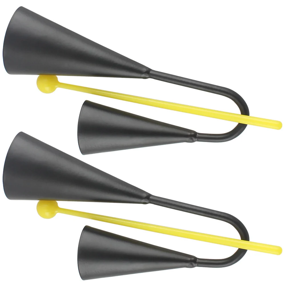 2 set Double-Ear Cow Bell Iron Metal Percussion Instrument For Children Musical Playtime Outdoor Activities Rock Country Latin
2 set Double-Ear Cow Bell Iron Metal Percussion Instrument For Children Musical Playtime Outdoor Activities Rock Country Latin