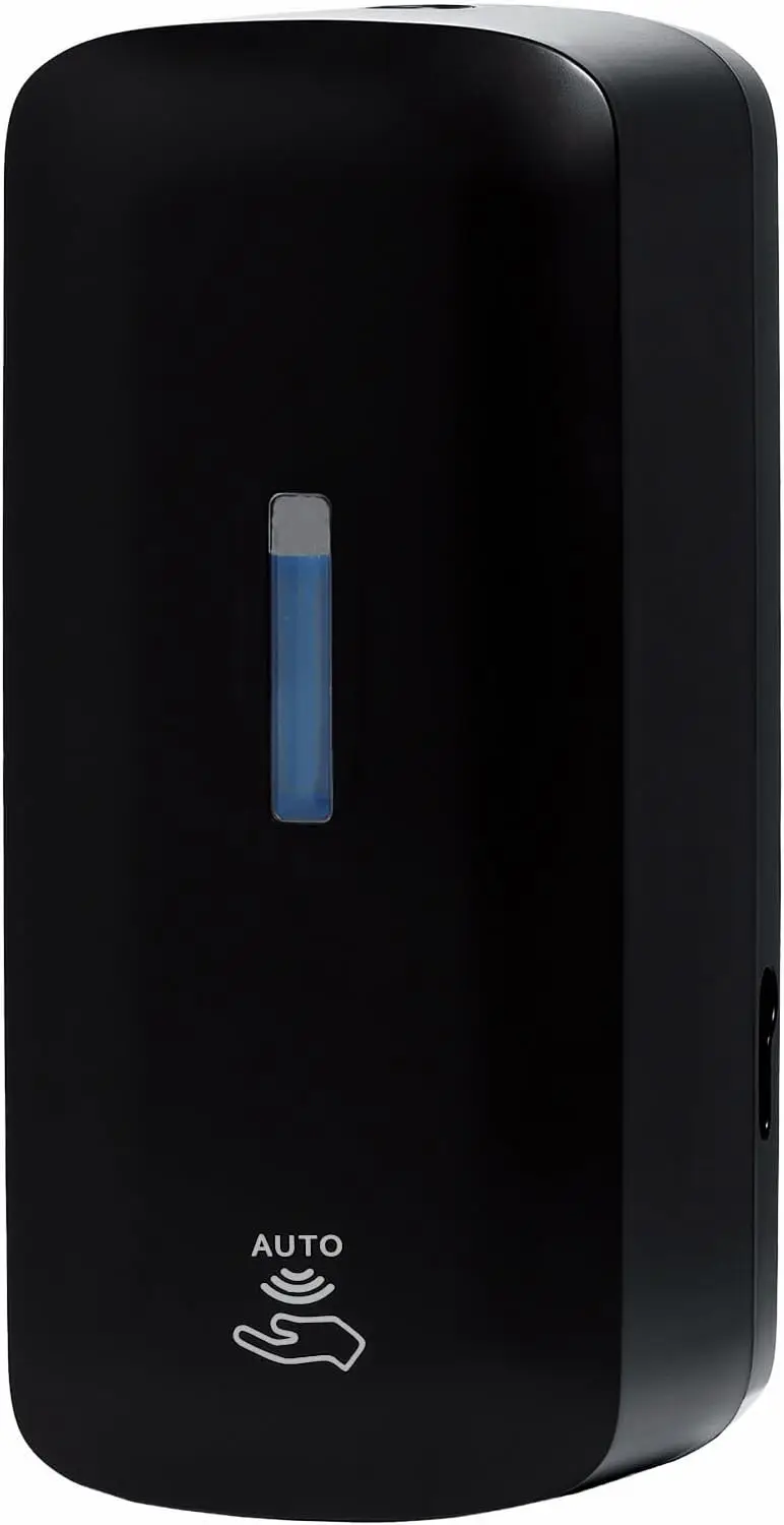 40oz Touchless Soap Dispenser, Wall Mounted, Liquid/Gel, ADA Compliant, Black
40oz Touchless Soap Dispenser, Wall Mounted, Liquid/Gel, ADA Compliant, Black