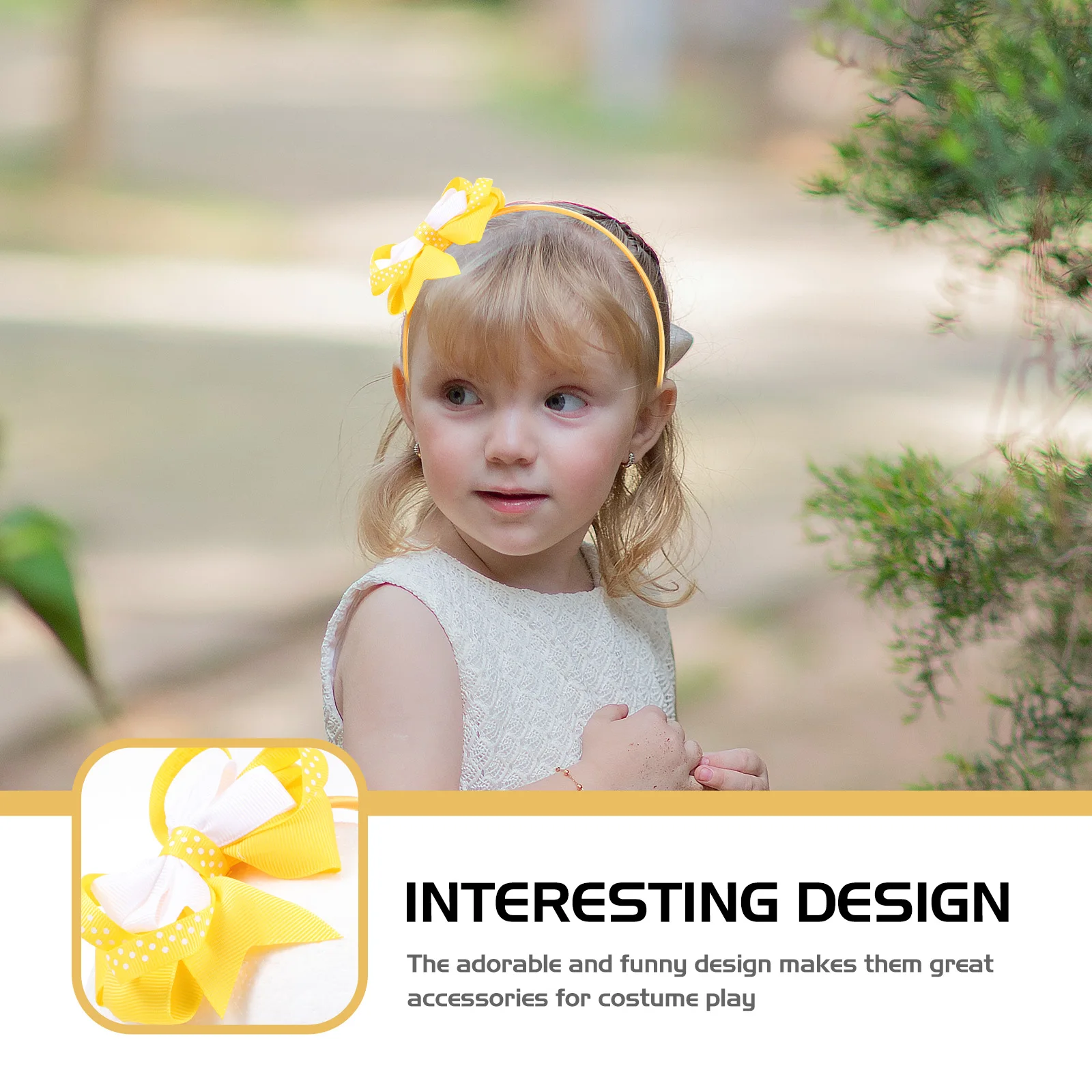 2pcs Girls Bowknot Hairbands Adorable Yellow Headbands for Kids Creative Photo Props Costume Gift Lovely
2pcs Girls Bowknot Hairbands Adorable Yellow Headbands for Kids Creative Photo Props Costume Gift Lovely