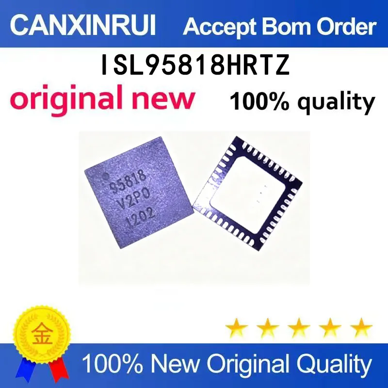 (5-100 pieces)Brand new original ISL95818HRTZ 95818HRTZ 95818 QFN chip IC
(5-100 pieces)Brand new original ISL95818HRTZ 95818HRTZ 95818 QFN chip IC