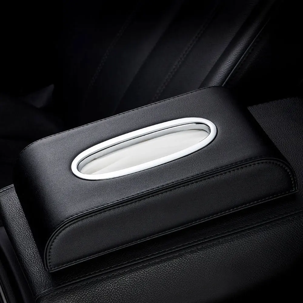 Black Leather Car Tissue Box Car Tissue Box Interior Supplies Universal Creative Car Decor Accessories Interior Parts Gadget
Black Leather Car Tissue Box Car Tissue Box Interior Supplies Universal Creative Car Decor Accessories Interior Parts Gadget