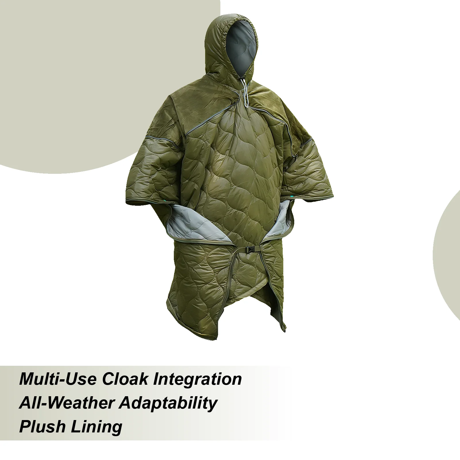 Wearable Blanket Hooded Sleeping Sack Travel Warm Sack For Camping Hiking Outdoor Winter Stadium Home Backpacking
Wearable Blanket Hooded Sleeping Sack Travel Warm Sack For Camping Hiking Outdoor Winter Stadium Home Backpacking