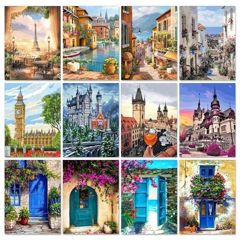 GATYZTORY Modern Paint By Number For Adults Town Picture By Numbers Acrylic Paint Drawing On Canvas Wall Art Home Decors
GATYZTORY Modern Paint By Number For Adults Town Picture By Numbers Acrylic Paint Drawing On Canvas Wall Art Home Decors