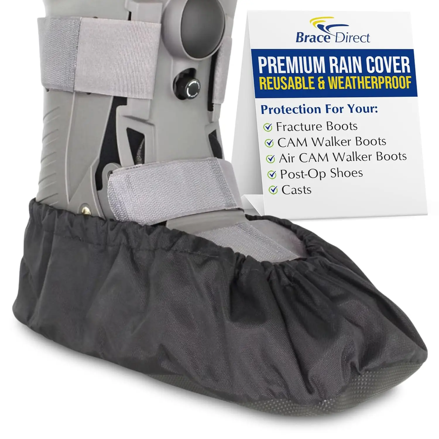 Rain Cover for Walking Boots, Waterproof Non-Slip Protector, Medium Fits Men 4.5-10.5 Women 6-11.5
Rain Cover for Walking Boots, Waterproof Non-Slip Protector, Medium Fits Men 4.5-10.5 Women 6-11.5