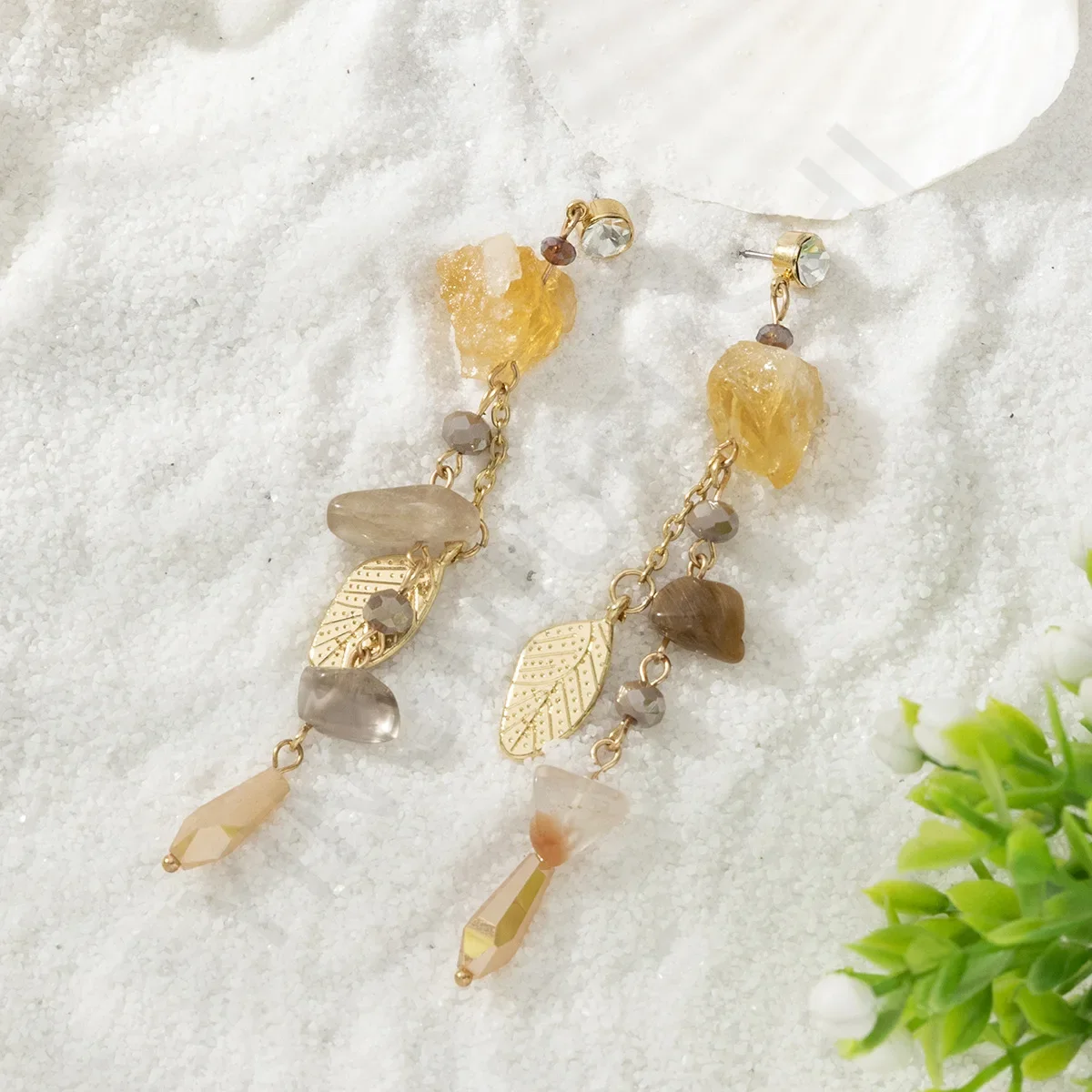 Retro Original Holiday Yellow Gravel Earring for Women Elegant Fashion Simple Small Stone Stud Earrings Girls Gift
Retro Original Holiday Yellow Gravel Earring for Women Elegant Fashion Simple Small Stone Stud Earrings Girls Gift