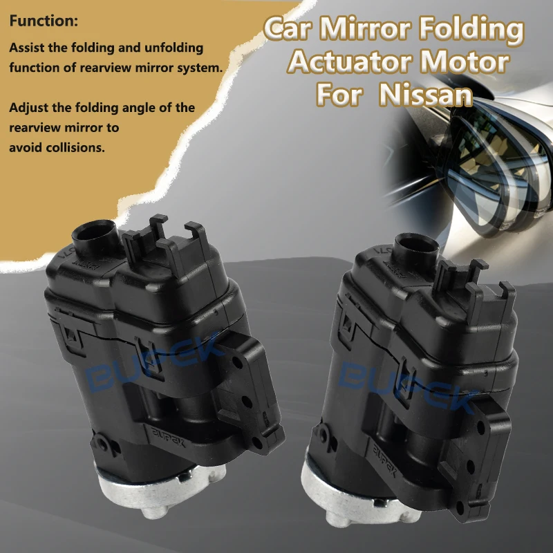 BUPEK For Nissan Tiida C13 MK3/Versa Note 2015 2016 2017 2018 2019 Car Side Wing Mirror Folding Motor direct replacement
BUPEK For Nissan Tiida C13 MK3/Versa Note 2015 2016 2017 2018 2019 Car Side Wing Mirror Folding Motor direct replacement