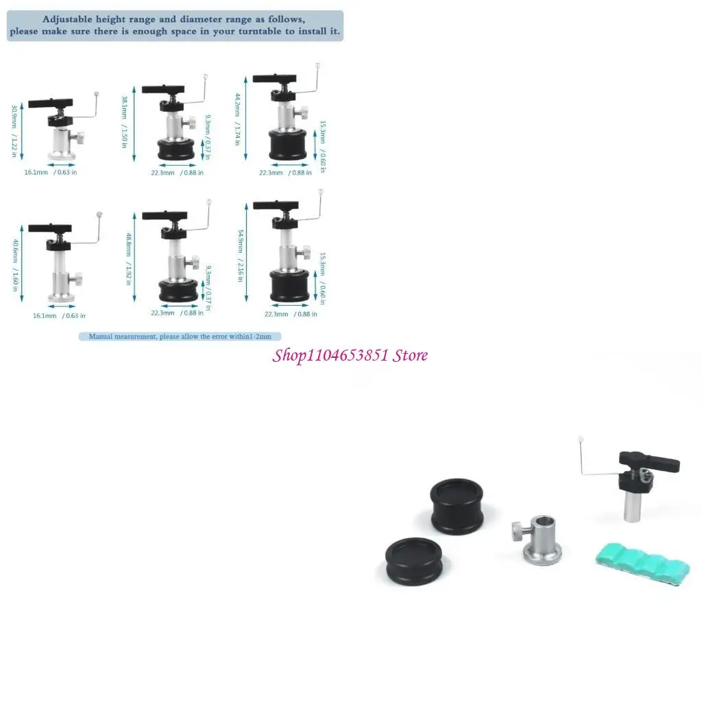 1 Set High End Tonearm Arm Lifter with Adjustable Height & Base Diameter for Turntables Disc Wide Compatibility
1 Set High End Tonearm Arm Lifter with Adjustable Height & Base Diameter for Turntables Disc Wide Compatibility