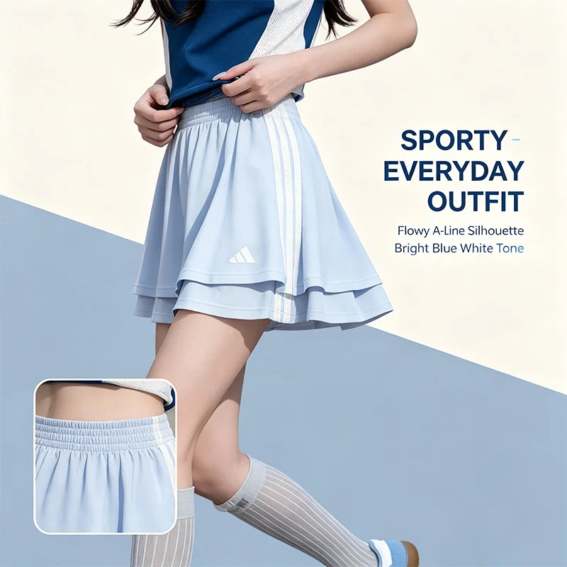 Adidas Women Blue White Sport Mini Skirt A-Line Active Fitness Running Casual Fashion Skirt 628144-01
Adidas Women Blue White Sport Mini Skirt A-Line Active Fitness Running Casual Fashion Skirt 628144-01