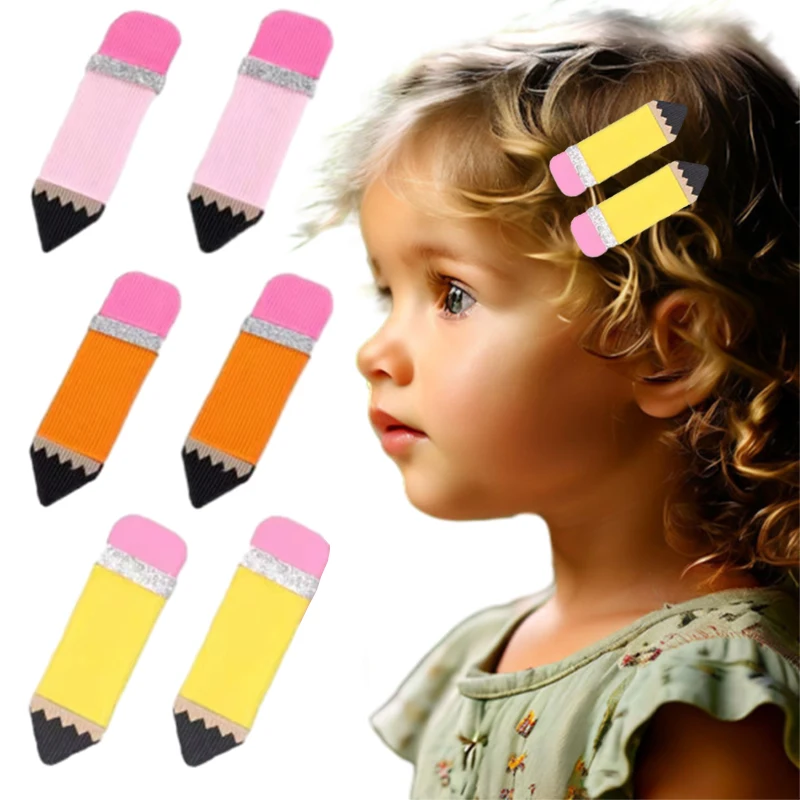 ncmama Back To School Pencil Hair Clips for Women Girls Exquisite Pen Hairpin Barrettes Student Stationery Headwear Accessories
ncmama Back To School Pencil Hair Clips for Women Girls Exquisite Pen Hairpin Barrettes Student Stationery Headwear Accessories