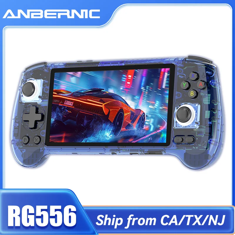 ANBERNIC RG556 Ретро портативная игра Android 13 5,48-дюймовый сенсорный OLED-экран Поддержка DP WiFi Bluetooth Hall Rocker Батарея 5500 мАч
ANBERNIC RG556 Ретро портативная игра Android 13 5,48-дюймовый сенсорный OLED-экран Поддержка DP WiFi Bluetooth Hall Rocker Батарея 5500 мАч