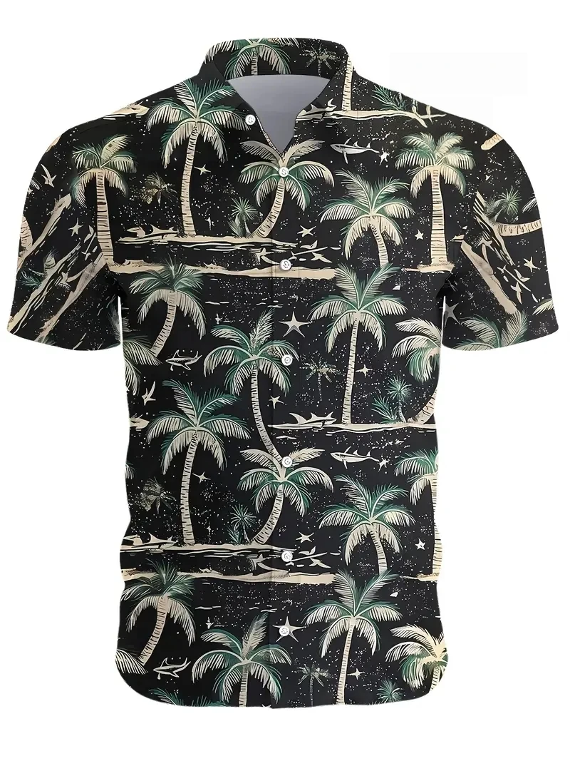 Men's Hawaiian Floral Men's Large Size Printed Short Sleeve Shirt Fashion Beach Style Loose Floral Print Casual Shirts Summer
Men's Hawaiian Floral Men's Large Size Printed Short Sleeve Shirt Fashion Beach Style Loose Floral Print Casual Shirts Summer