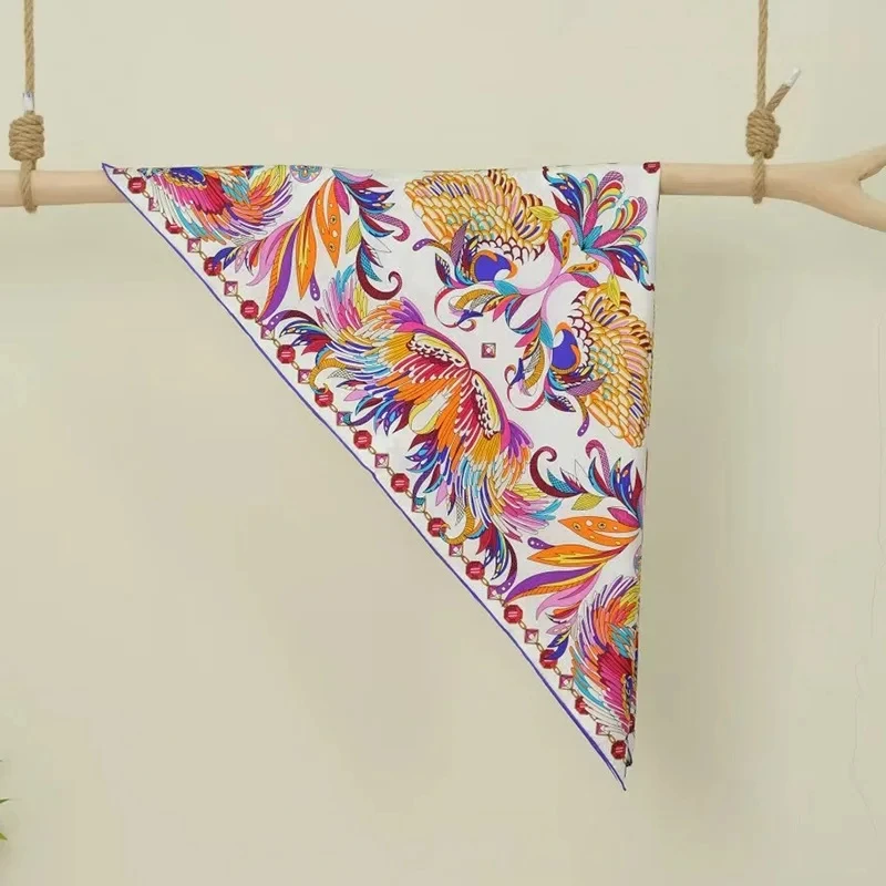 Spring Silk Scarf Women Rolled Edges Shawls 100 Mulberry Silk Scarves Head Neck Hair Foulard 90cm Valentine's Day Mother's Day
Spring Silk Scarf Women Rolled Edges Shawls 100 Mulberry Silk Scarves Head Neck Hair Foulard 90cm Valentine's Day Mother's Day