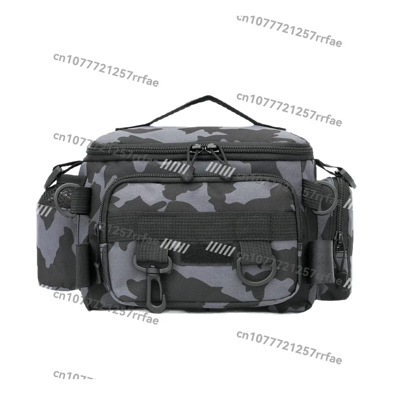 Black Fishing Tackle Shoulder Bag Storage Waist Bag with Fishing Rod Holder Outdoor Sports Bag
Black Fishing Tackle Shoulder Bag Storage Waist Bag with Fishing Rod Holder Outdoor Sports Bag