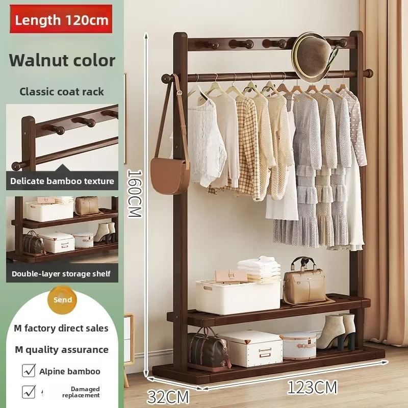 Modern Hanging hanger Floor-to-ceiling bedroom coat rack Movable drying rack coat rack
Modern Hanging hanger Floor-to-ceiling bedroom coat rack Movable drying rack coat rack
