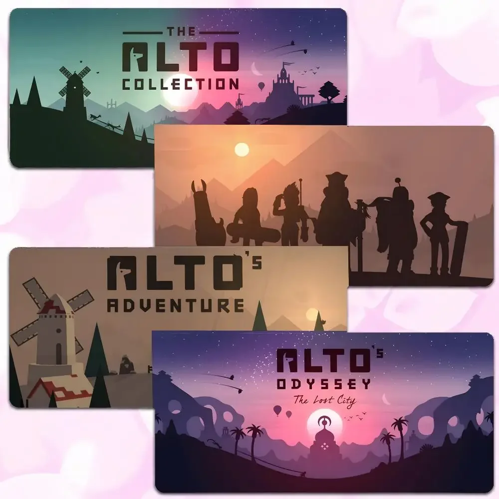 game casual A-Alto's Adventure Mouse Pad Thick Lock Edge Gaming Desk Mat Large Size PC Mouse Pad Home decor
game casual A-Alto's Adventure Mouse Pad Thick Lock Edge Gaming Desk Mat Large Size PC Mouse Pad Home decor