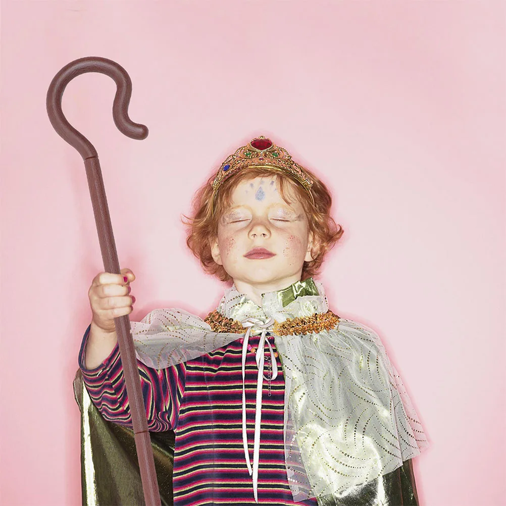 2 pcs Shepherd Staff Hook Canes Plastic Walking Stick For Halloween Party Costume Dress Up Cosplay Prop Stage Dance Wand Scepter
2 pcs Shepherd Staff Hook Canes Plastic Walking Stick For Halloween Party Costume Dress Up Cosplay Prop Stage Dance Wand Scepter