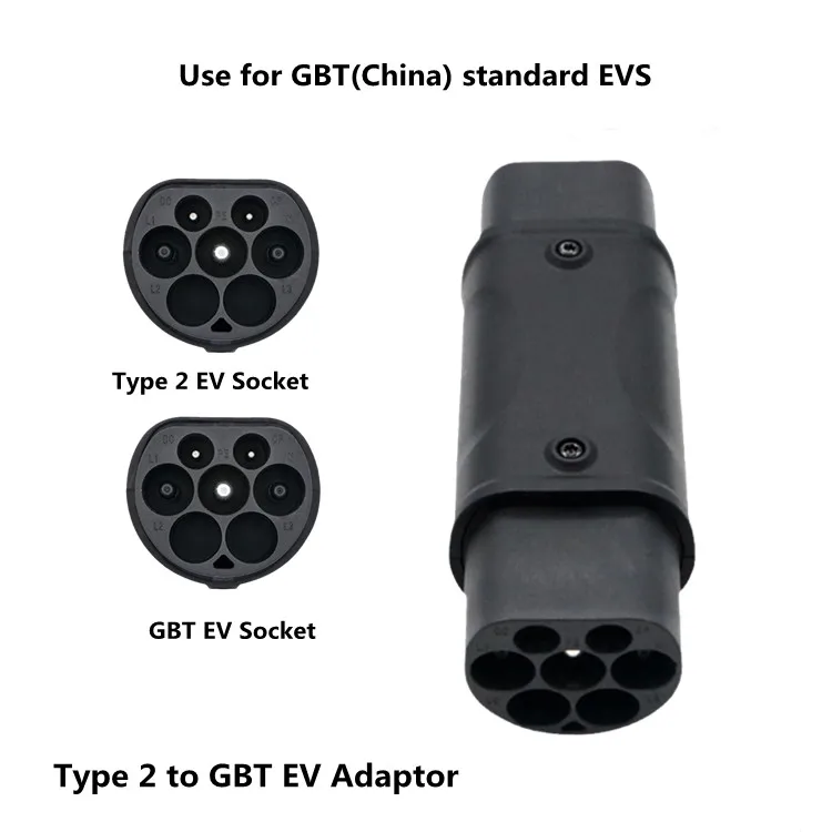 EVSE Adaptor GBT to Type 2 Use for China Standard Vehicles Charging One Side to GBT Cars and Another Side to Type2 Female EVPlug
EVSE Adaptor GBT to Type 2 Use for China Standard Vehicles Charging One Side to GBT Cars and Another Side to Type2 Female EVPlug
