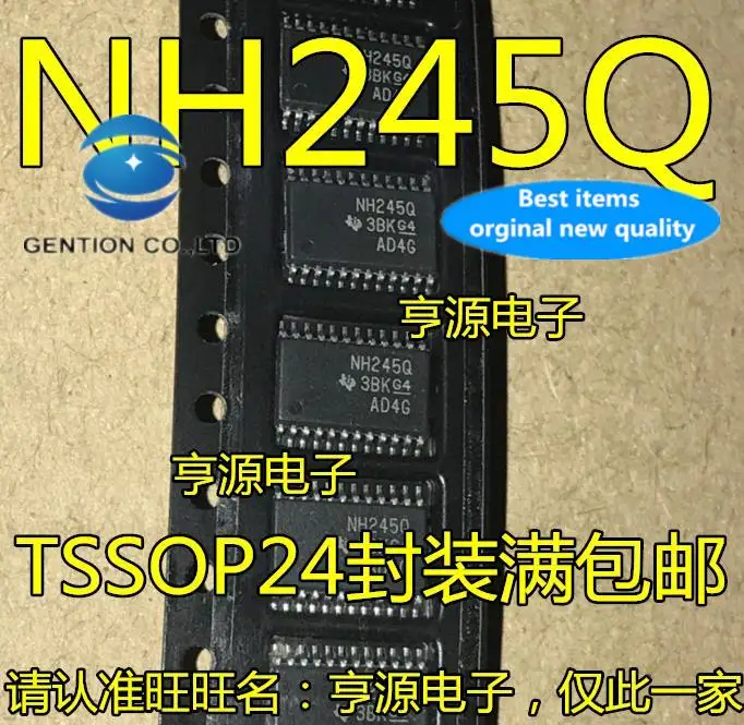 10 шт. 100% оригинал, новый в наличии SN74LVC8T245QPWRQ1 Шелкография NH245Q SN74LVC8T245PWR Шелкография NH245 TSSOP
10 шт. 100% оригинал, новый в наличии SN74LVC8T245QPWRQ1 Шелкография NH245Q SN74LVC8T245PWR Шелкография NH245 TSSOP