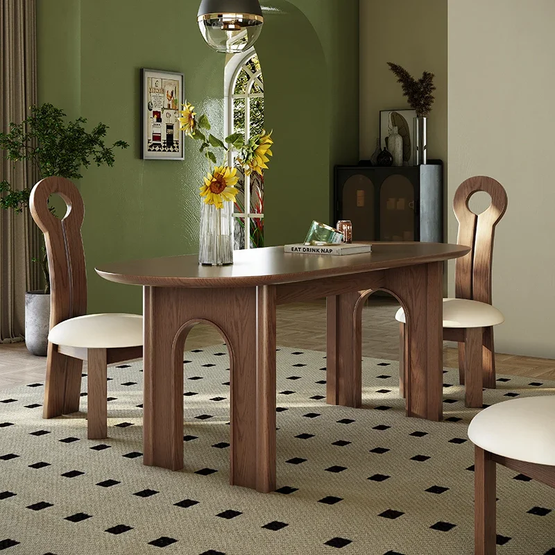 Mid Century Luxury Dining Table Balcony Nordic Study Dressing Dining Table Salon Restaurant Mesas De Comedor Kitchen Furniture
Mid Century Luxury Dining Table Balcony Nordic Study Dressing Dining Table Salon Restaurant Mesas De Comedor Kitchen Furniture