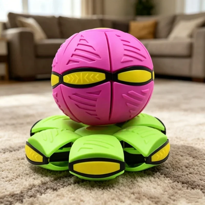 Flying UFO Magic Balls Kids Flat Throw Disc Ball Outdoor Sports Toy Children Play Balls for Boys Girls Interactive Game Gift
Flying UFO Magic Balls Kids Flat Throw Disc Ball Outdoor Sports Toy Children Play Balls for Boys Girls Interactive Game Gift
