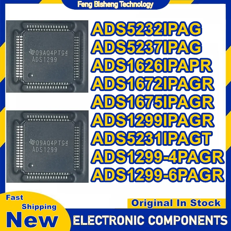 ADS5232IPAG ADS5237IPAG ADS1626IPAPR ADS1672IPAGR ADS1675IPAGR ADS1299IPAGR ADS5231IPAGT ADS1299-4PAGR ADS1299-6PAGR HTQFP IC
ADS5232IPAG ADS5237IPAG ADS1626IPAPR ADS1672IPAGR ADS1675IPAGR ADS1299IPAGR ADS5231IPAGT ADS1299-4PAGR ADS1299-6PAGR HTQFP IC