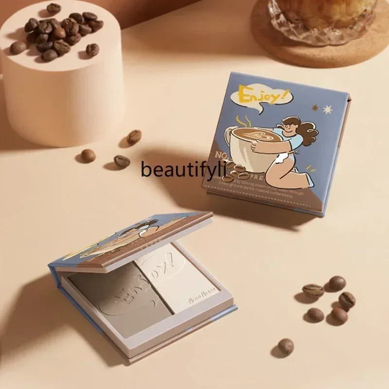 xzzL11 zq Matte Highlight Repair Double Color Plate Facial Concealer Sculpting Contour Powder Nose Modification Large Capacity
xzzL11 zq Matte Highlight Repair Double Color Plate Facial Concealer Sculpting Contour Powder Nose Modification Large Capacity