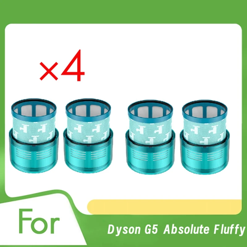 4 Pcs Cleaner Filter For Dyson G5 Absolute Sweeping Robot Accessories Filter Cleaner Parts Replacement
4 Pcs Cleaner Filter For Dyson G5 Absolute Sweeping Robot Accessories Filter Cleaner Parts Replacement