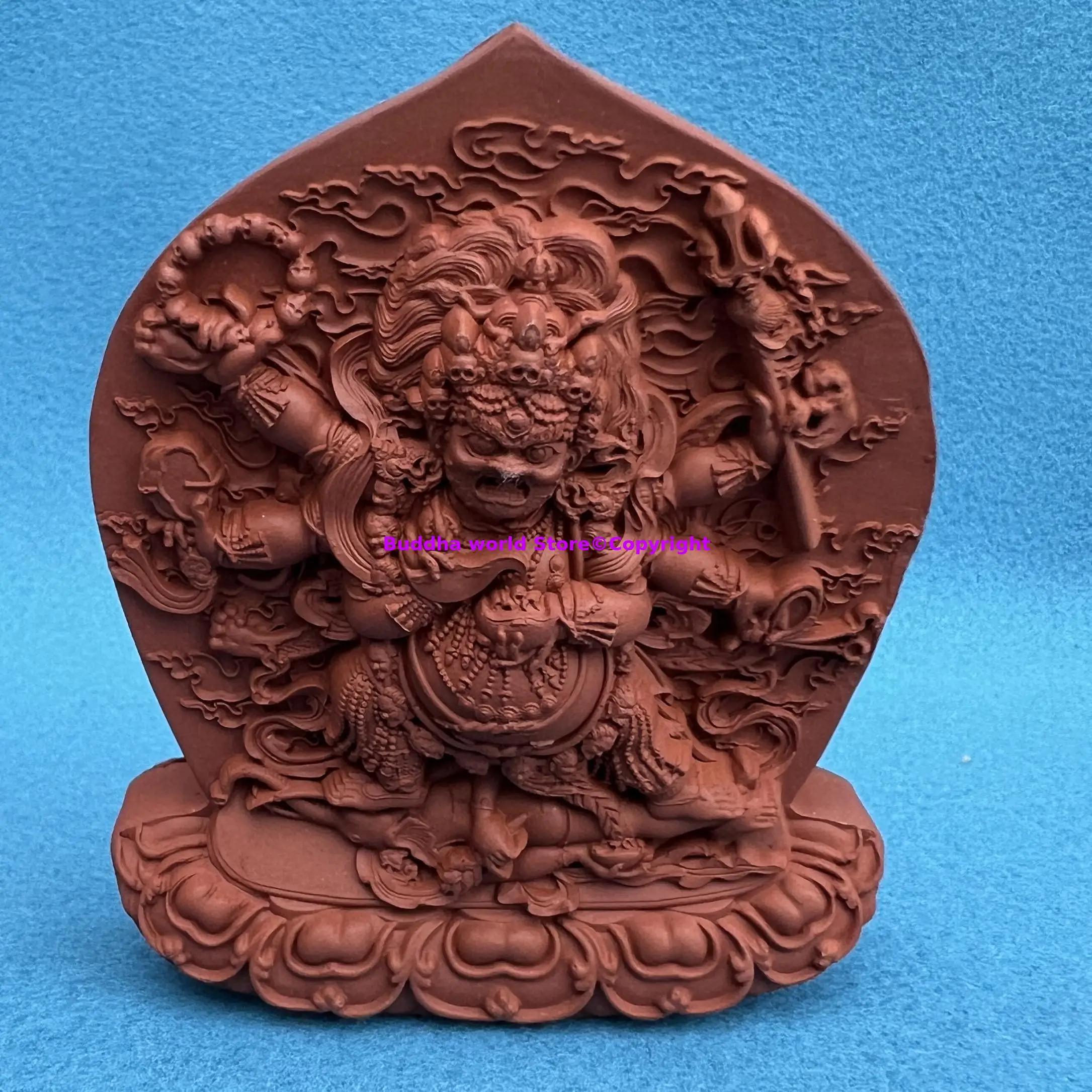 Shadbhuja Sita Mahakala Gonpo глиняная статуя Будды sat-chaya tsha-tsha Оптовая продажа буддийские принадлежности храм алтарь поклонения
Shadbhuja Sita Mahakala Gonpo глиняная статуя Будды sat-chaya tsha-tsha Оптовая продажа буддийские принадлежности храм алтарь поклонения