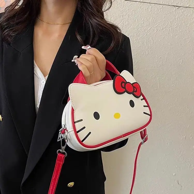 New Sanrio's Hello Kitty New Spring and Summer Cute Cartoon Daily Hand Carrying Out Small Bag Fashionable Crossbody Bag's Single
New Sanrio's Hello Kitty New Spring and Summer Cute Cartoon Daily Hand Carrying Out Small Bag Fashionable Crossbody Bag's Single