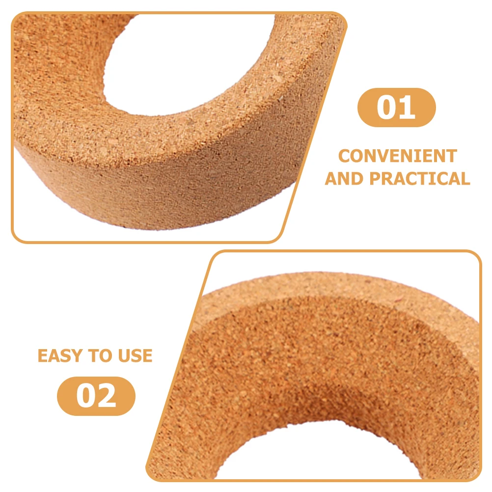 Cork Flask Holder 160mm Softwood Lab Round Bottom Pad Wear Resistant Acid Alkali Proof Stand BaseBracket 
Cork Flask Holder 160mm Softwood Lab Round Bottom Pad Wear Resistant Acid Alkali Proof Stand BaseBracket