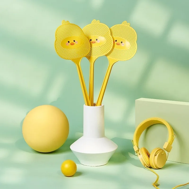 Fly swatter household cartoon little yellow duck mosquito pat manually slaps mosquitoes to kill flies and kill mosquitoes Easily
Fly swatter household cartoon little yellow duck mosquito pat manually slaps mosquitoes to kill flies and kill mosquitoes Easily