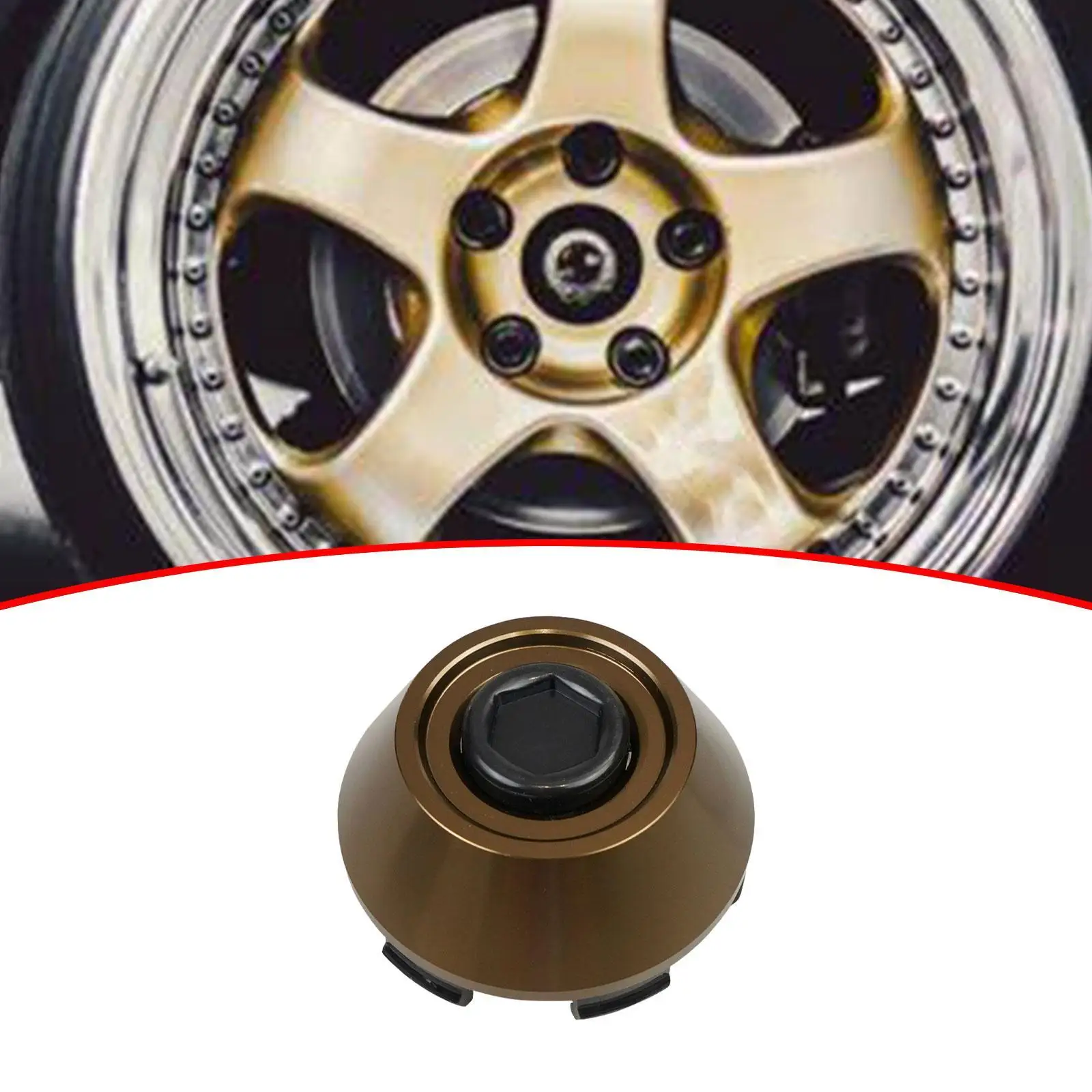 Aluminum Alloy Hubcap 61MM Car Wheel Center Cap Easy Install Rim Cover for Sports Rims Replacement
Aluminum Alloy Hubcap 61MM Car Wheel Center Cap Easy Install Rim Cover for Sports Rims Replacement