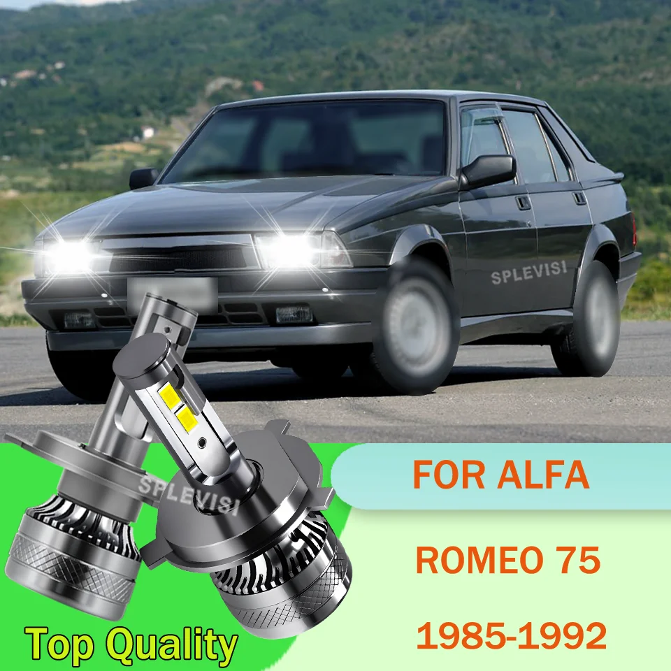 A Pair Car Headlamp Long Lifespan Waterproof 12V H4 9003 LED Headlight For ALFA ROMEO 75 1985 1986 1987 1988 1989 1990 1991 1992 
A Pair Car Headlamp Long Lifespan Waterproof 12V H4 9003 LED Headlight For ALFA ROMEO 75 1985 1986 1987 1988 1989 1990 1991 1992