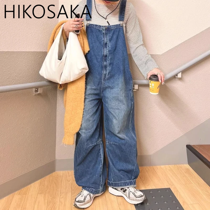 Japan Style All-match Lantern Overalls Loose Casual Simple Solid All-match Jumpsuit 2025 Spring Summer New Chic Ropa Mujer
Japan Style All-match Lantern Overalls Loose Casual Simple Solid All-match Jumpsuit 2025 Spring Summer New Chic Ropa Mujer
