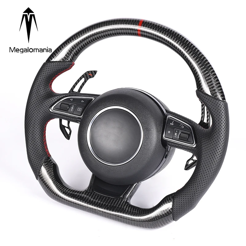 For Audi A3 A4 A5 A1 A6 A7 A8 RS3 RS4 RS5 S3 S4 S5 RS6 RS7 LED Carbon Fiber Steering Wheel
For Audi A3 A4 A5 A1 A6 A7 A8 RS3 RS4 RS5 S3 S4 S5 RS6 RS7 LED Carbon Fiber Steering Wheel