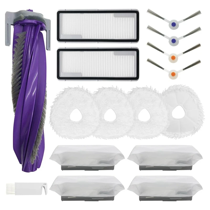 HLZS-For Narwal Freo X Ultra Robot Vacuum Cleaner Accessories Main Side Brushes HEPA Filters Mop Pads Dust Bags
HLZS-For Narwal Freo X Ultra Robot Vacuum Cleaner Accessories Main Side Brushes HEPA Filters Mop Pads Dust Bags
