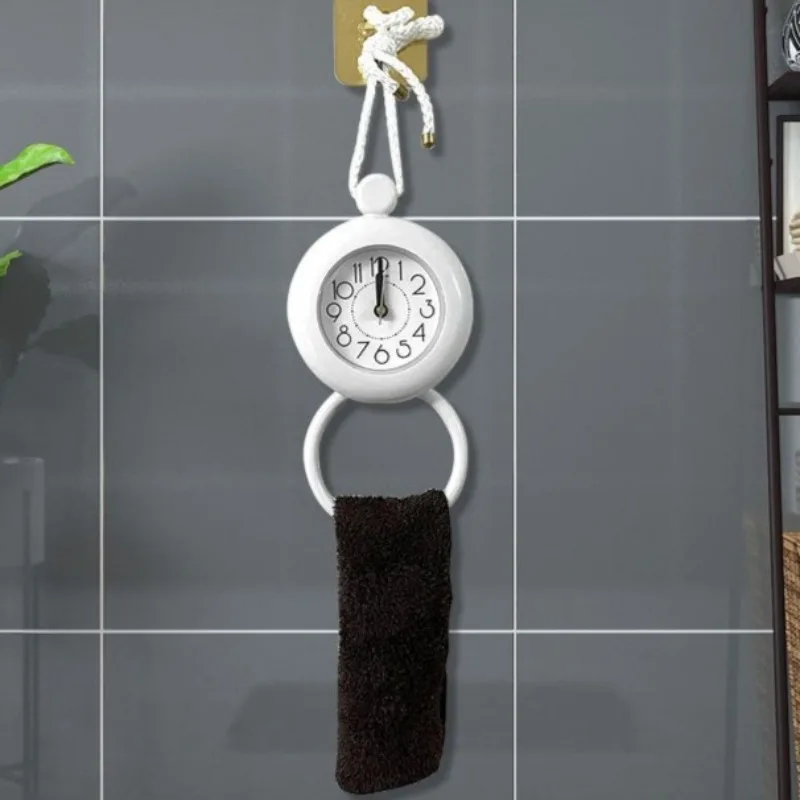 Bathroom Waterproof Wall Clock Decor Hanging Watch Adorn Small Silent Hanging Plastic Office Water-proof Home Without Batteries
Bathroom Waterproof Wall Clock Decor Hanging Watch Adorn Small Silent Hanging Plastic Office Water-proof Home Without Batteries