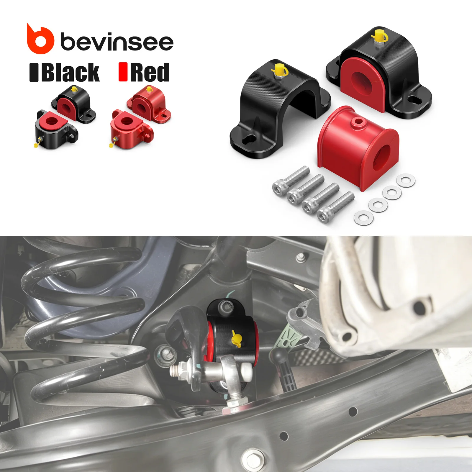 Rear Anti Roll Bar Mount with 80A Polyurethane Bushing for VW for Golf 7,for Audi RS3,for Seat Leon 5F Cupra R,for Skoda Octavia
Rear Anti Roll Bar Mount with 80A Polyurethane Bushing for VW for Golf 7,for Audi RS3,for Seat Leon 5F Cupra R,for Skoda Octavia