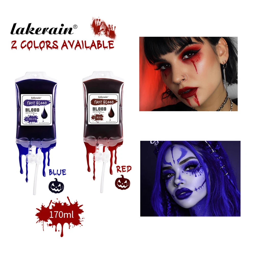 Lakerain Fake Blood 170ML Halloween Ultra-realistic Fake Blood Cosmetics Safe Non-Toxic Cosplay Horror Prop Party Decoration
Lakerain Fake Blood 170ML Halloween Ultra-realistic Fake Blood Cosmetics Safe Non-Toxic Cosplay Horror Prop Party Decoration