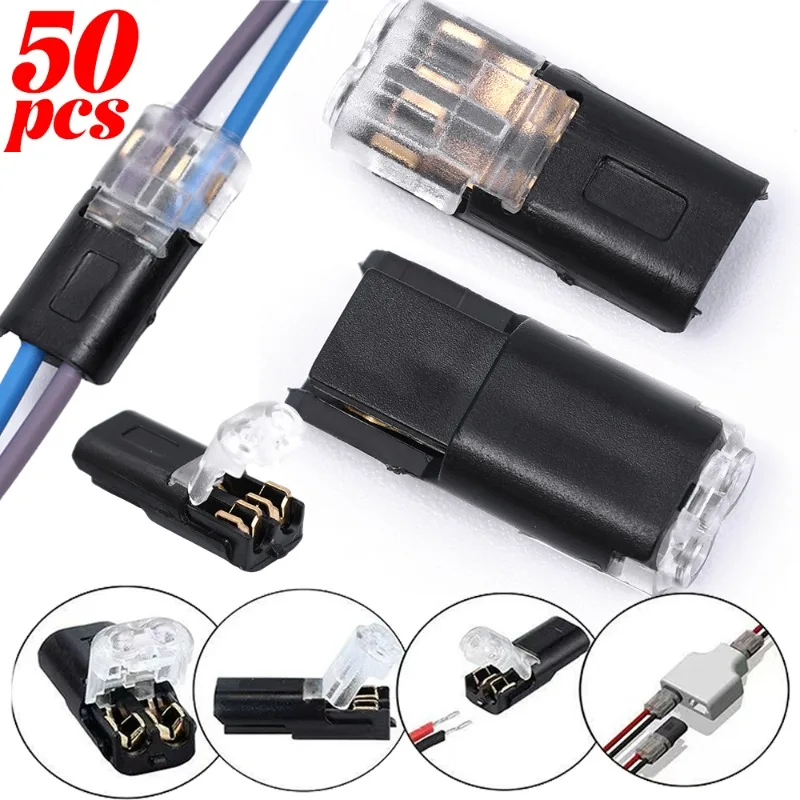 2 Pin Car Quick Wire Connector Auto Wire CableTerminal Connection High Current Carrying Capacity Waterproof Electrical Connector
2 Pin Car Quick Wire Connector Auto Wire CableTerminal Connection High Current Carrying Capacity Waterproof Electrical Connector