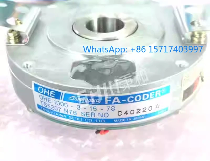 OHE 1000-3-15 -78 TS5207N76 TAMAGAWA original textile equipment encoder
OHE 1000-3-15 -78 TS5207N76 TAMAGAWA original textile equipment encoder
