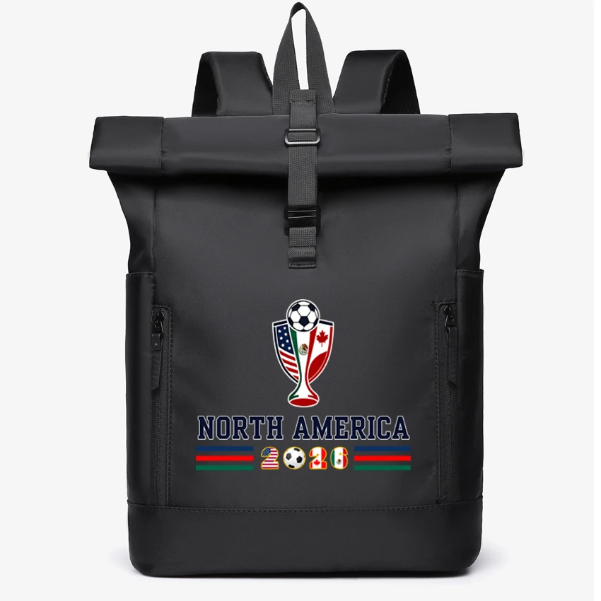 Men's Business Computer Rolled Edge Travel Backpack 2026 USA Canada Mexico Soccer Commuting Bag Football Cup Backpack
Men's Business Computer Rolled Edge Travel Backpack 2026 USA Canada Mexico Soccer Commuting Bag Football Cup Backpack