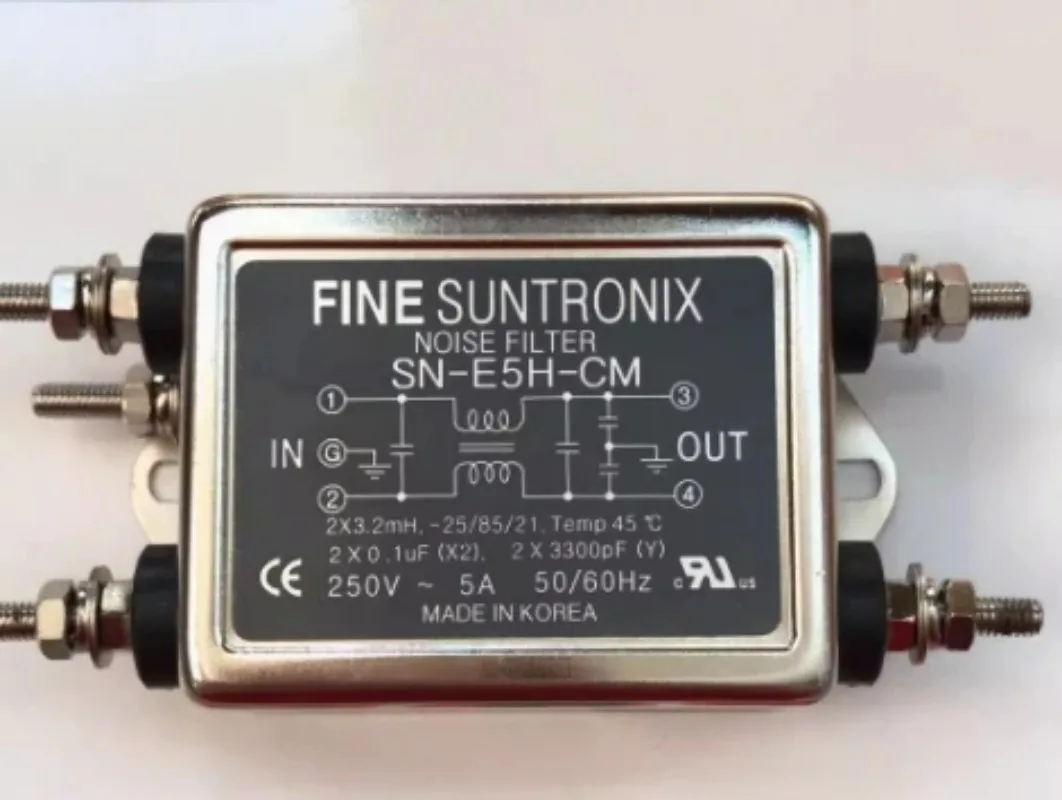 New Original SN-E5H-CM SN-E10H-CM SN-E15H-CM SN-E20H-CM SN-E30H-CM SN-E6H-CM Mains Filter FINE SUNTRONIX Fast delivery
New Original SN-E5H-CM SN-E10H-CM SN-E15H-CM SN-E20H-CM SN-E30H-CM SN-E6H-CM Mains Filter FINE SUNTRONIX Fast delivery