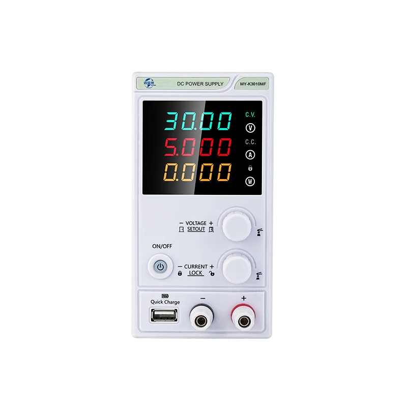 MYAMI MY-K6005MF 60 В 5 А 300 Вт 4 цифровых USB-интерфейса зарядного устройства Регулируемый лабораторный настольный источник питания постоянного тока для ремонта мобильных телефонов
MYAMI MY-K6005MF 60 В 5 А 300 Вт 4 цифровых USB-интерфейса зарядного устройства Регулируемый лабораторный настольный источник питания постоянного тока для ремонта мобильных телефонов