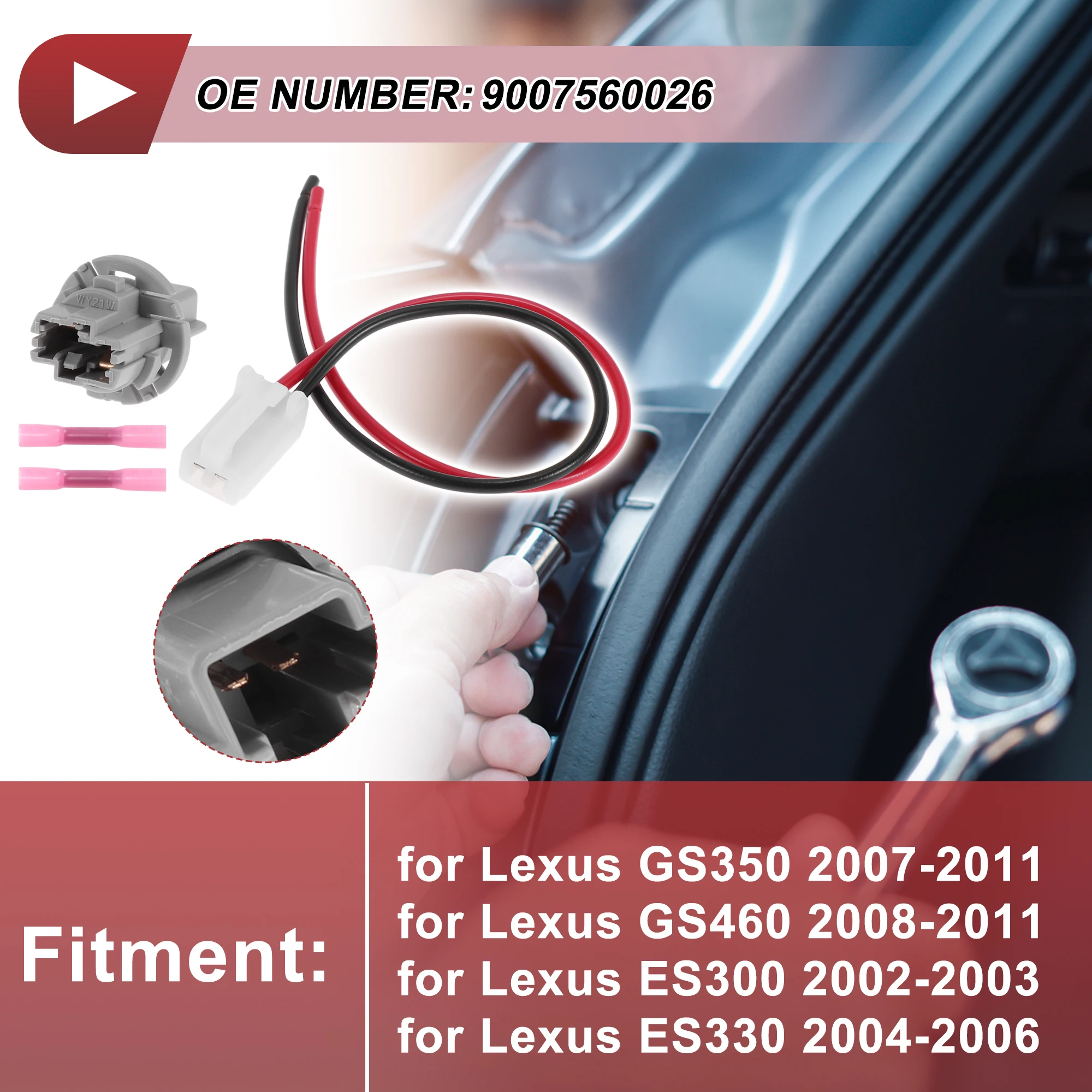 X Autohaux разъем указателя поворота для Lexus GS350 07-11 No 9007560026 Фара
X Autohaux разъем указателя поворота для Lexus GS350 07-11 No 9007560026 Фара