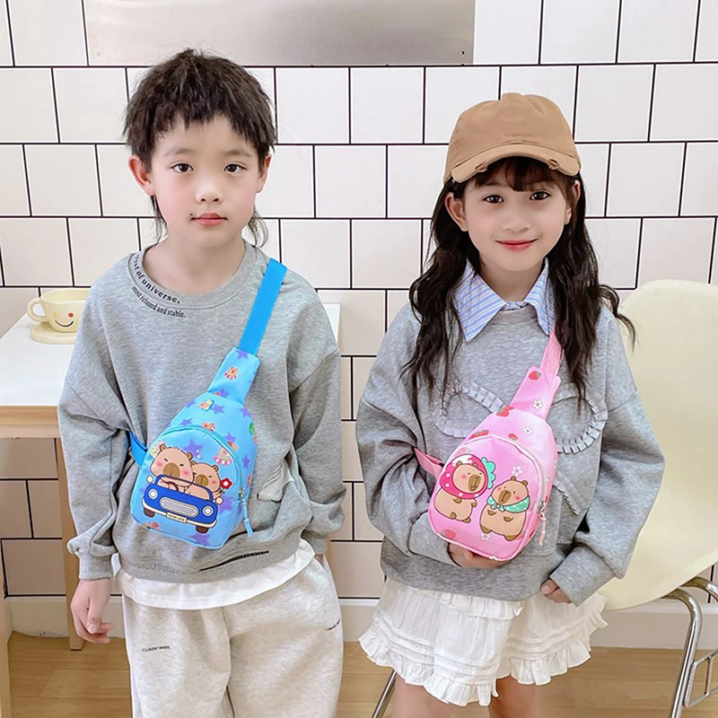 Cute Messenger Bags Cartoon Shoulder Bag Kawaii Capybara Crossbody Bag Kid Chest Bags For Children Gifts
Cute Messenger Bags Cartoon Shoulder Bag Kawaii Capybara Crossbody Bag Kid Chest Bags For Children Gifts