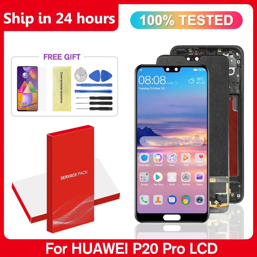 6,1 "OLED для Huawei P20 Pro, ЖК-дисплей, сенсорный экран, дигитайзер для Huawei P20 Pro, дисплей со сканером отпечатков пальцев, планшетов
6,1 "OLED для Huawei P20 Pro, ЖК-дисплей, сенсорный экран, дигитайзер для Huawei P20 Pro, дисплей со сканером отпечатков пальцев, планшетов