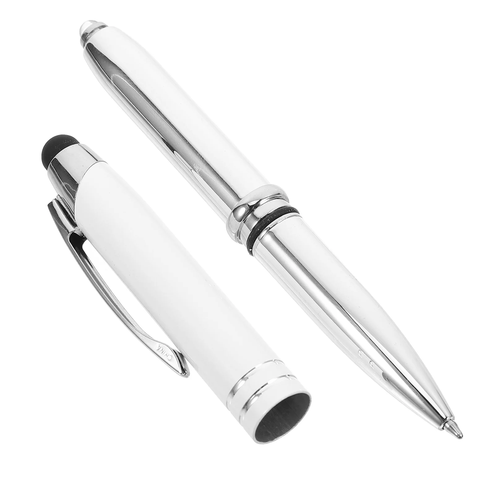 3 In 1 Capacitive Stylus Ballpoint With Led Light Touch Screen Pen For Phones Tablets Metal Lighted Tip Writing Pen
3 In 1 Capacitive Stylus Ballpoint With Led Light Touch Screen Pen For Phones Tablets Metal Lighted Tip Writing Pen